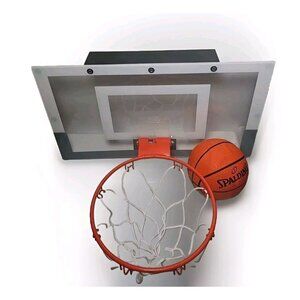 Spalding NBA Slam Jam Over The Door Mini Basketball Hoop Free Shipping